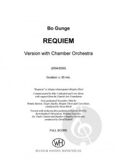 Requiem von Bo Gunge 