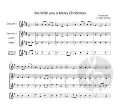 Recorder Group Christmas Songs and Carols (Download) 