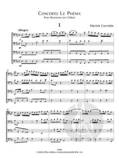 Concerto Le Phenix von Michel Corrette (Download) 