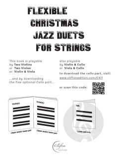 Flexible Christmas Jazz Duets for Strings (Download) 