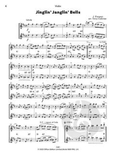 Flexible Christmas Jazz Duets for Strings (Download) 