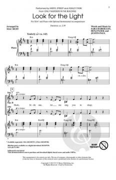 Look For the Light von Benj Pasek (Download) 