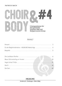 choir & body #4: Tierische Songs 