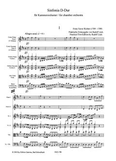 Sinfonia D-Dur 