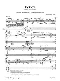 Lyrics von Horst Lohse 