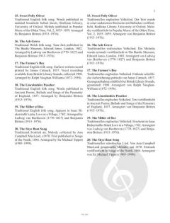 20 Classic Folk Songs 