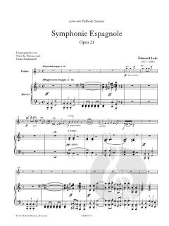 Symphonie Espagnole op. 21 von Édouard Lalo 