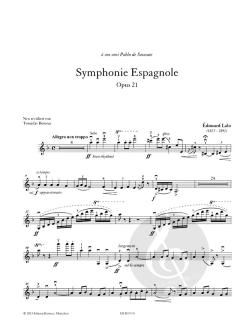 Symphonie Espagnole op. 21 von Édouard Lalo 