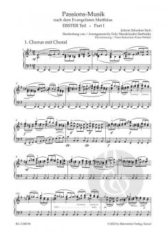 Passions-Musik nach dem Evangelisten Matthäus 