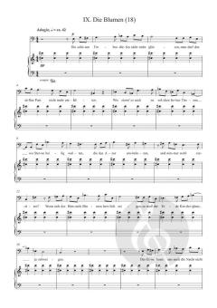 Abendröte für tiefe Stimme und Klavier 