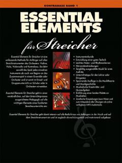 Essential Elements für Streicher - Kontrabass im Alle Noten Shop kaufen (Einzelstimme)