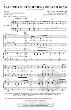 All Creatures of Our God And King 