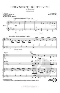 Holy Spirit, Light Divine 