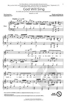 God Will Sing von Heather Sorenson 