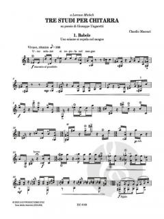 3 studi von Claudio Maccari 