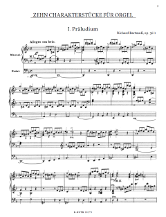 10 Charakterstücke für Orgel op.36 im Alle Noten Shop kaufen