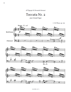 2 Toccaten für Orgel op.59, op.152 im Alle Noten Shop kaufen