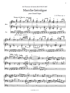 Marche héroîque für Orgel op.77 im Alle Noten Shop kaufen