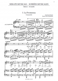 Soirees musicales 1: 8 Arietten von Gioacchino Rossini 