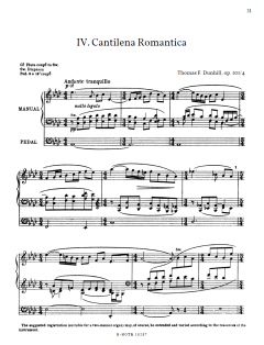 Ausgewählte Orgelwerke von Thomas F. Dunhill im Alle Noten Shop kaufen