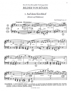 Bilder aus Rügen op.4 von Karl Kämpf 