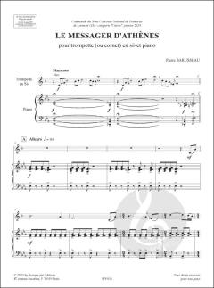 Le Messager d'Athènes von Pierre Barusseau 