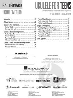 Hal Leonard Ukulele for Teens Method im Alle Noten Shop kaufen