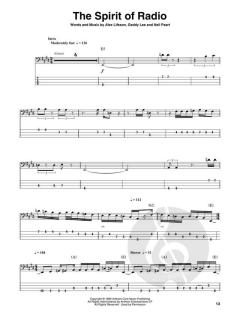 Hal Leonard Bass Play-Along Vol. 61: Rush 