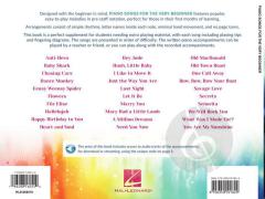 Piano Songs for the Very Beginner 