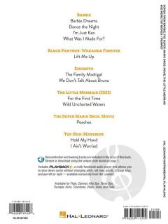 Songs from "Barbie", "The Little Mermaid", "The Super Mario Bros. Movie" 