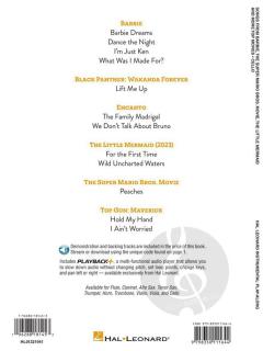 Songs from "Barbie", "The Little Mermaid", "The Super Mario Bros. Movie" 