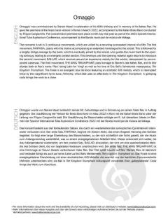 Omaggio von Philip Sparke 