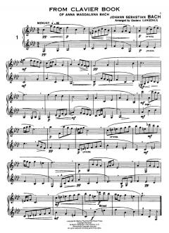 Clarinet Duos von Johann Sebastian Bach 