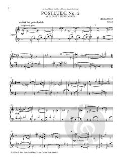 Postlude No. 2 on Sidney Responses von Nico Muhly 