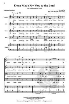 Done Made My Vow to the Lord 