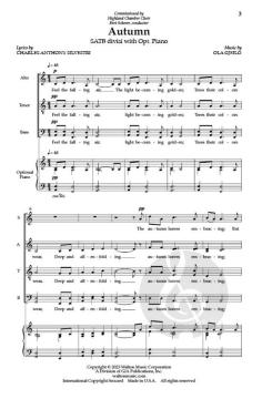 Autumn von Ola Gjeilo 