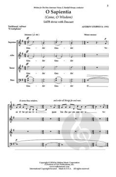 O Sapientia von Andrew Steffen 