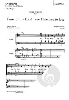 Here, O my Lord, I see Thee face to face (Download) 
