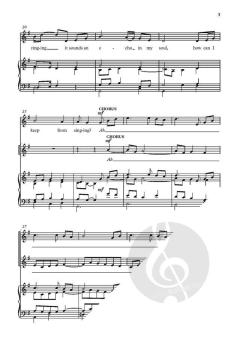 How can I keep from singing? von John Scott (Download) 