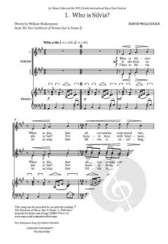 Five Shakespeare Songs (Download) 