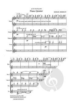 Piano Quintet von Michael Berkeley 
