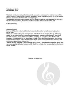 Violin Sonata (Download) im Alle Noten Shop kaufen