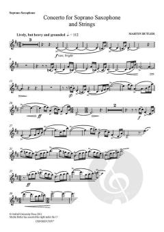 Concerto for soprano saxophone (Download) 