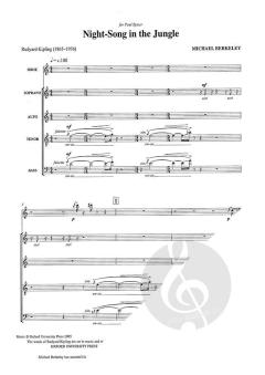 Night song in the jungle (Download) 