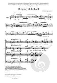 The Glory of the Lord (Download) 