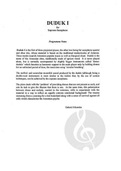 Duduk I von Gabriel Erkoreka 