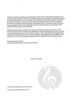 That Music Always Round Me (Download) 