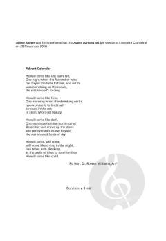 Advent Anthem (Download) 