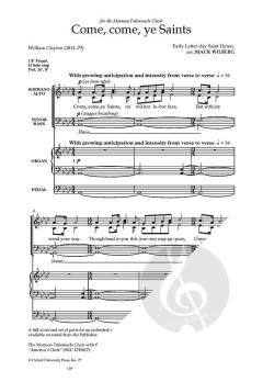 Come, come, ye Saints (Download) 