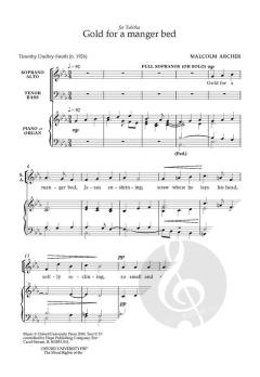 Gold for a manger bed (Download) 